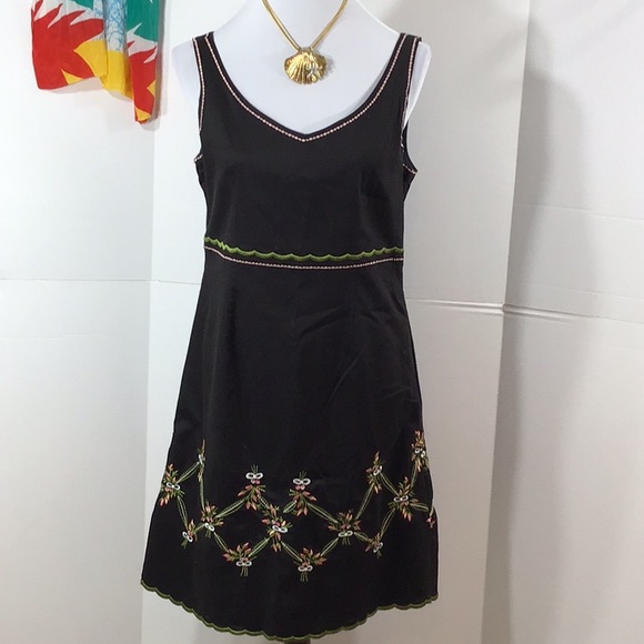 Nikki Valenti embroidered sundress 8 - Picture 1 of 7
